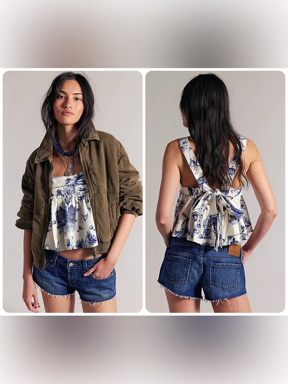 Free People We The Free Hit The Road Micro Shorts